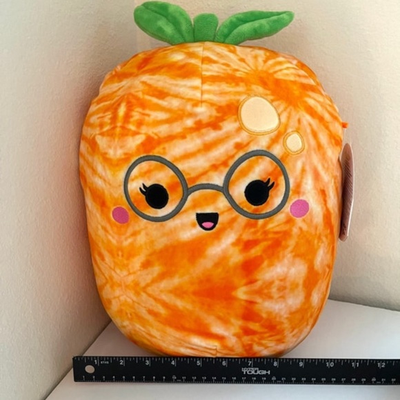 Squishmallows Judy the Orange Tangerine Plush 12” Very Soft Pillow Plush Toy - Picture 5 of 8